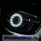 Комплект биксеноновых линз  Sho-me G5 + светодиодный LED габарит